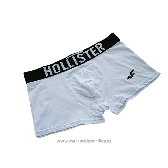 Boxer Hollister Hombre Blanco